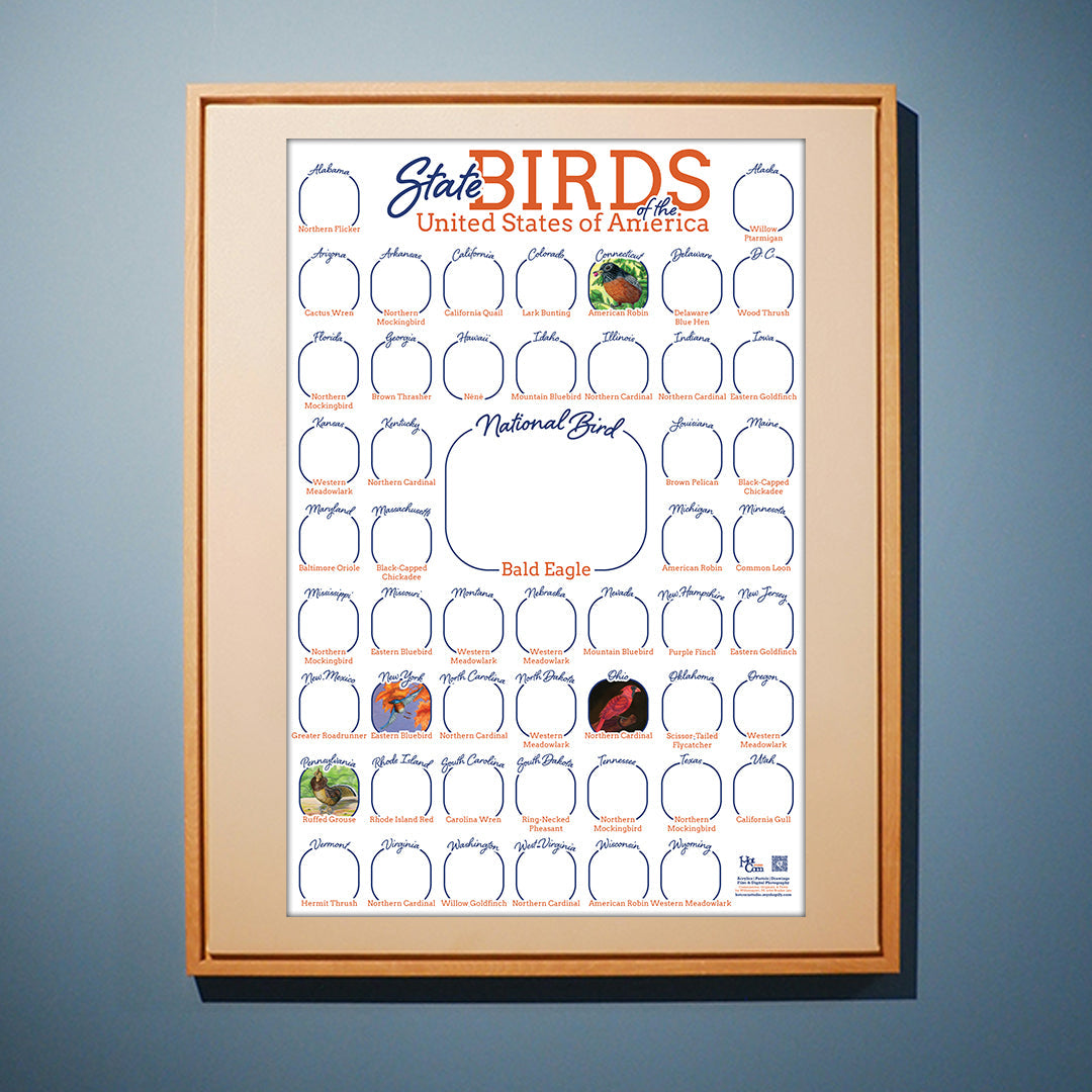 State Birds of the United States of America