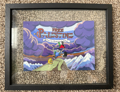 The Adventure this Time is a Free Palestine