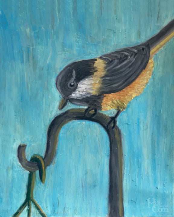 Feeder Lookout – Black-Capped Chickadee