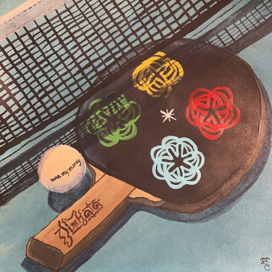 Burn My Money Playing Ping Pong