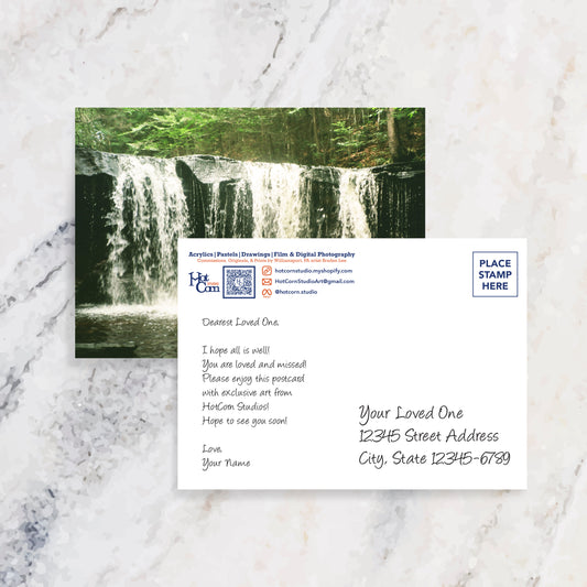 Ricketts Glen State Park Waterfalls Postcards Set