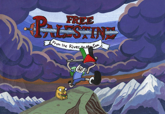 The Adventure this Time is a Free Palestine